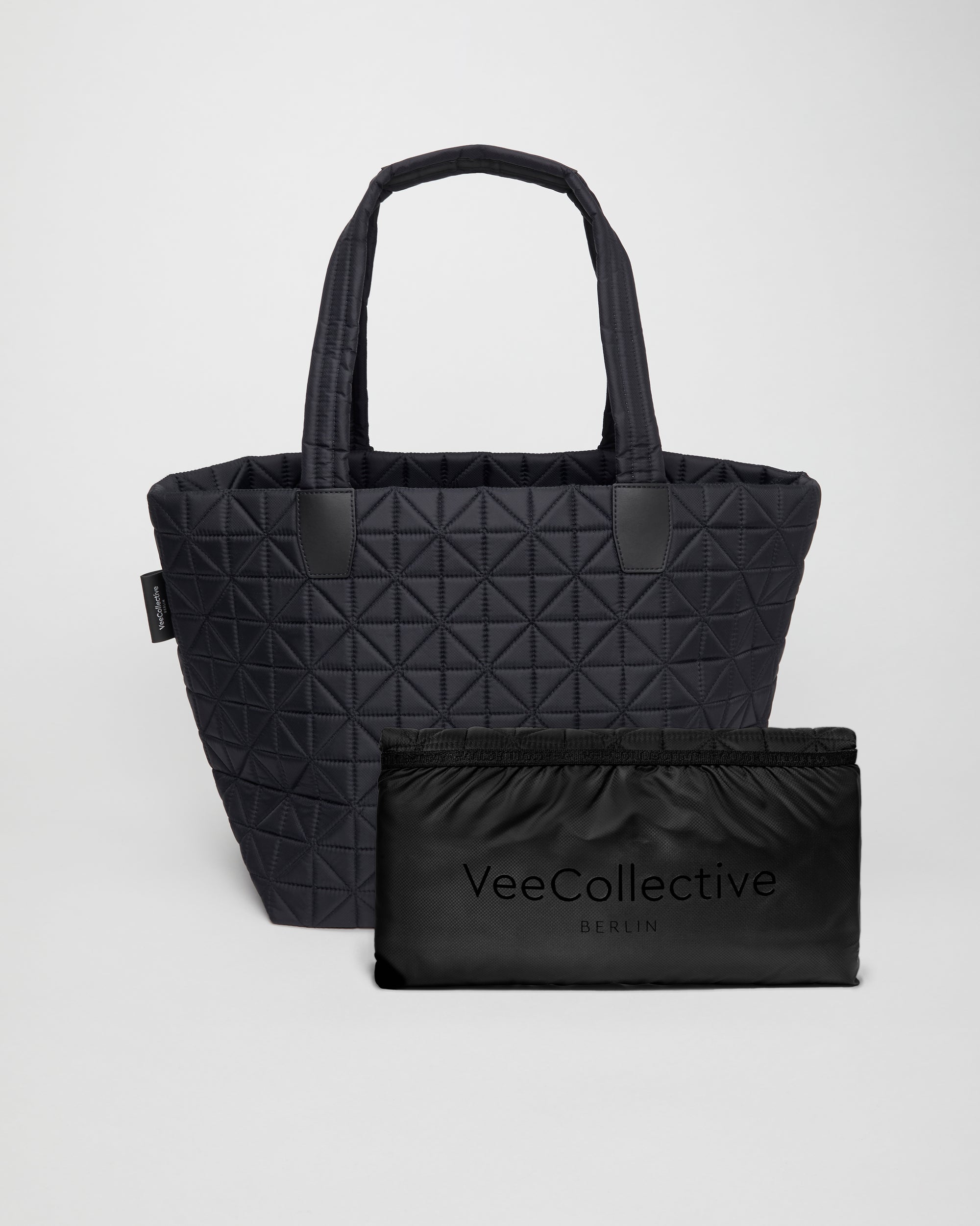 Vee Tote Medium Baby Bundle Black