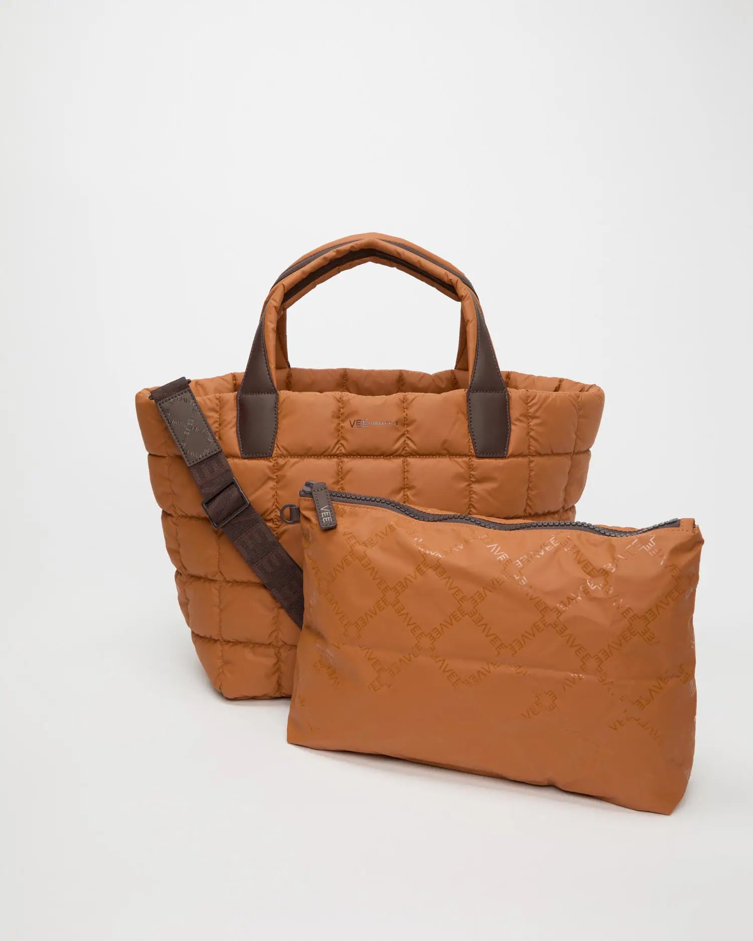 Porter Tote Medium Cognac