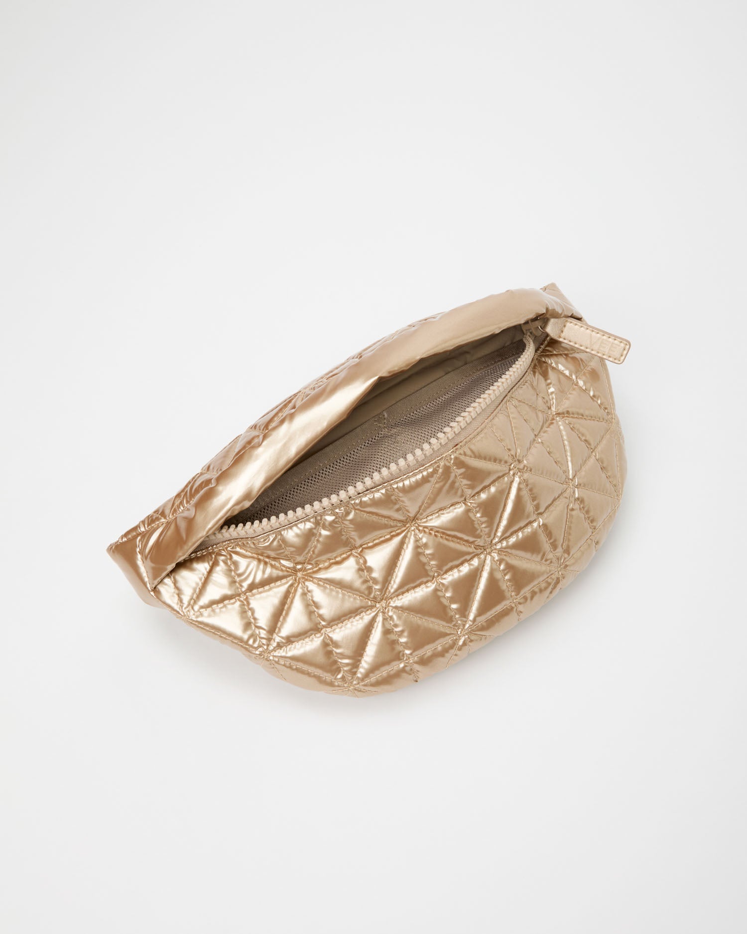 Vee Fanny Pack Gold Metallic