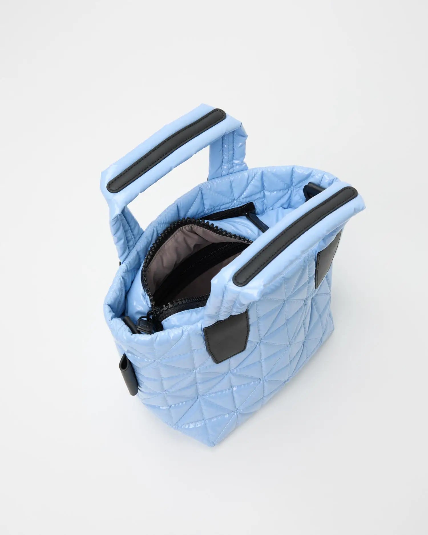 Vee Tote Mini Cerulean Vinyl