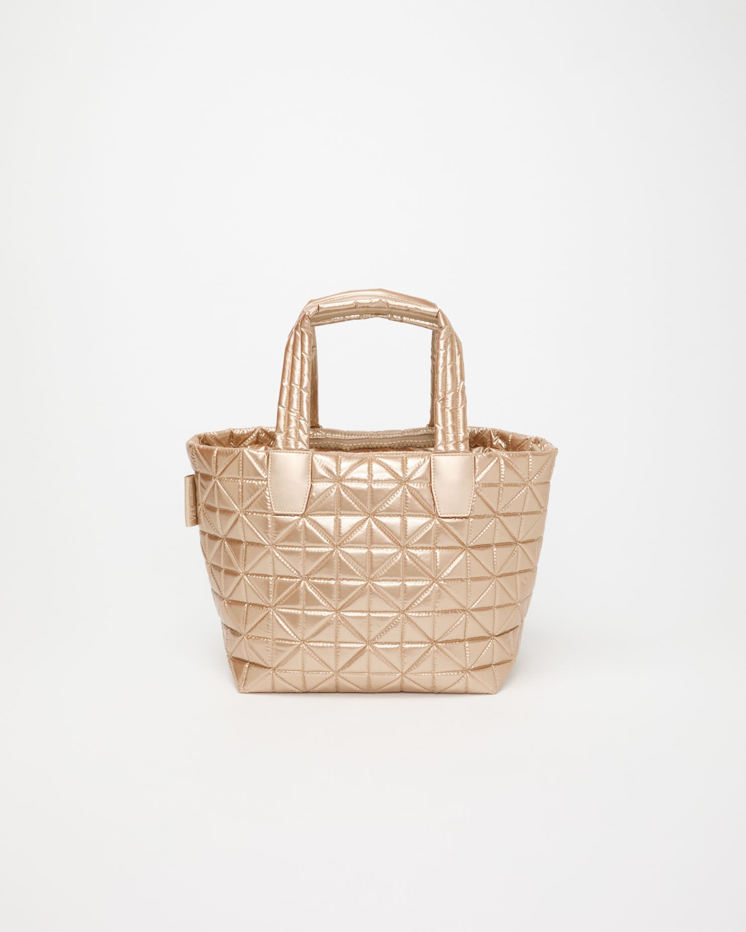 Vee Tote Small Gold Metallic