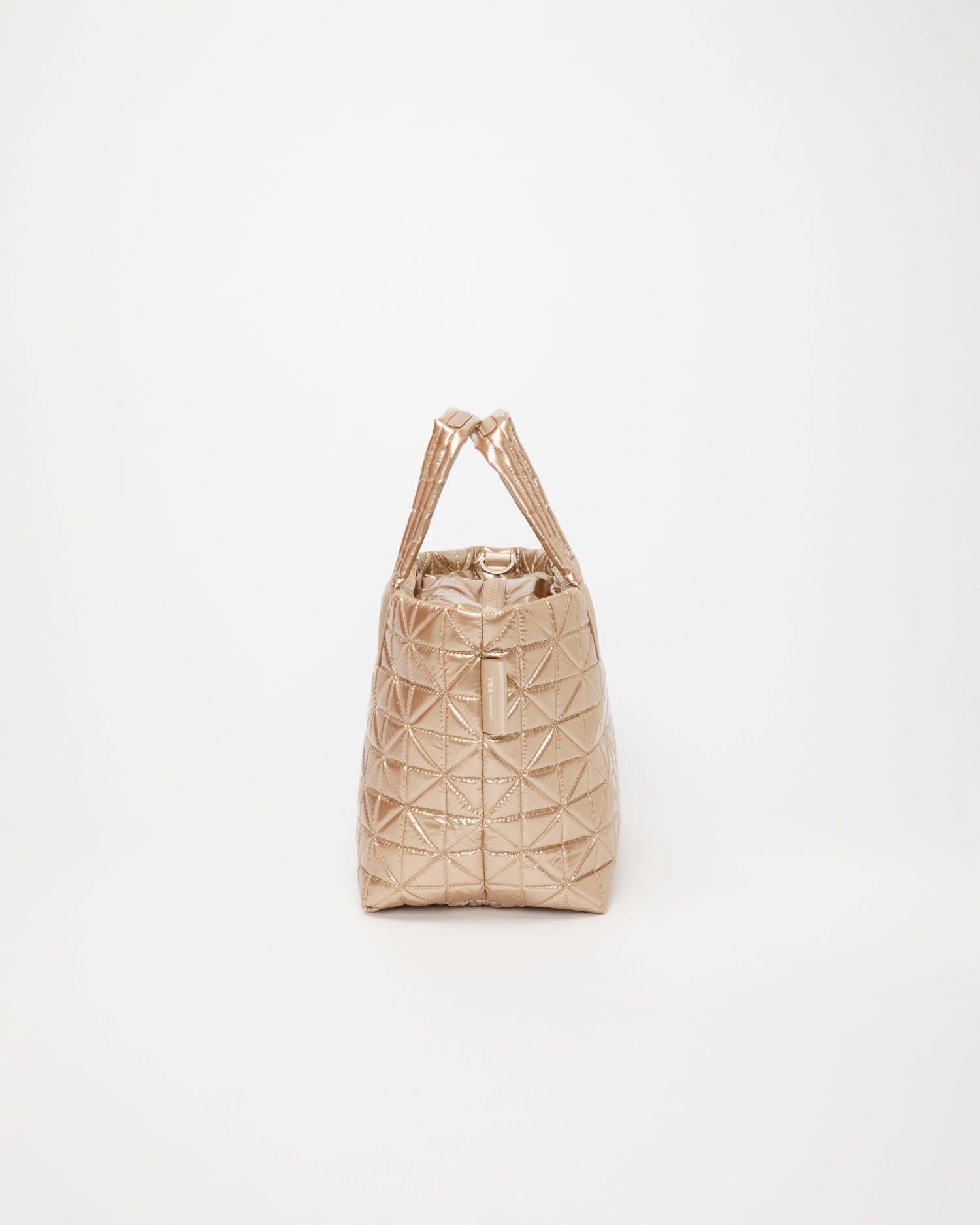 Vee Tote Small Gold Metallic